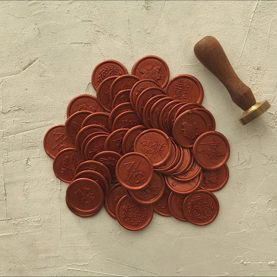 Copper wax seal video